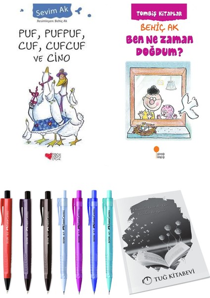 Ben Ne Zaman Doğdum? ve Puf, Pufpuf, Cuf, Cufcuf ve Cino 2'li Set