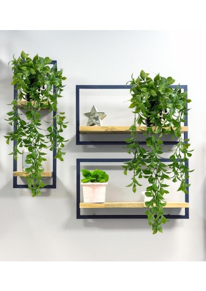 Tekno Trust Yapay Çiçek Saksıda Sarkan Fejka Yeşil Limon Yaprağı Yapay Sarmaşık 60CM