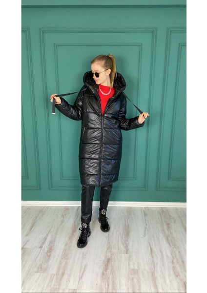 2108 Şişme Mont-Siyah modelleri