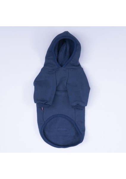 Lacivert Kanguru Cepli Kedi-Köpek Hoodie- Sweatshirt Kedi Köpek Kıyafeti fırsatları