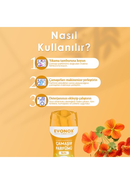 Clean Granül Çamaşır Parfümü & Çamaşır Yumuşatıcı Berlin 210 gr