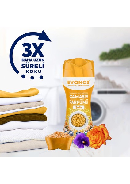 Clean Granül Çamaşır Parfümü & Çamaşır Yumuşatıcı Berlin 210 gr