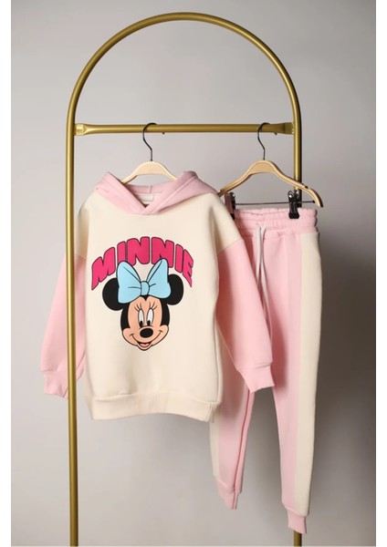 Beyaz Minnie Eşofman Takımı