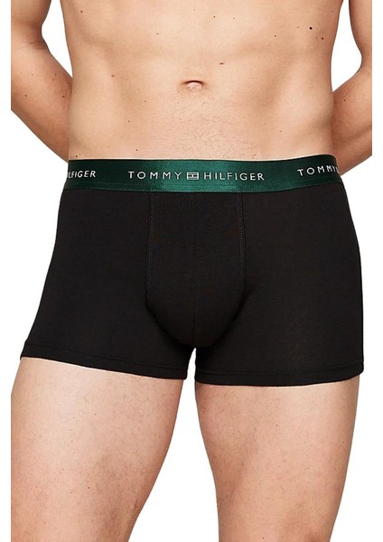 Erkek 3'lü Paket Metalik Bantlı Boxer UM0UM03411