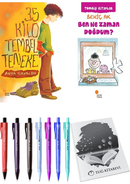 Ben Ne Zaman Doğdum? ve 35 Kilo Tembel Teneke 2'li Set - Kalem