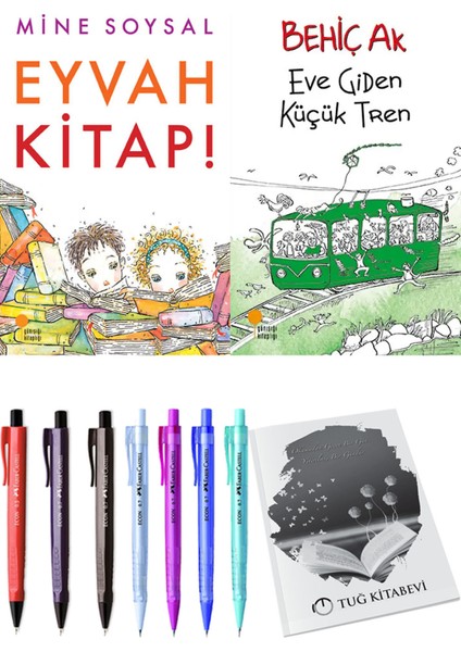 Eve Giden Küçük Tren ve Eyvah Kitap! 2'li Set - Kalem