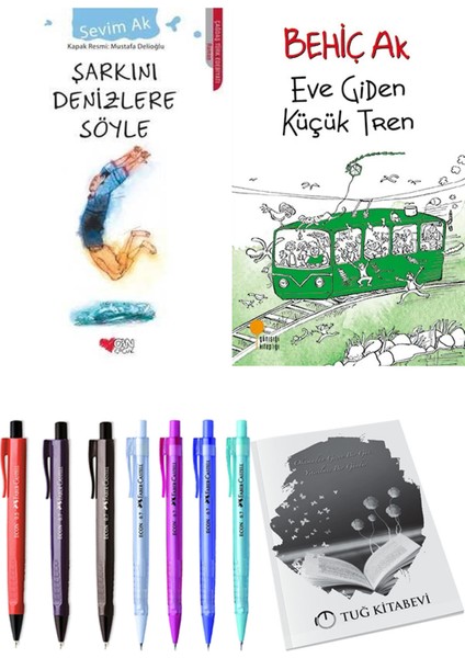 Eve Giden Küçük Tren ve Şarkını Denizlere Söyle 2'li Set - Kalem