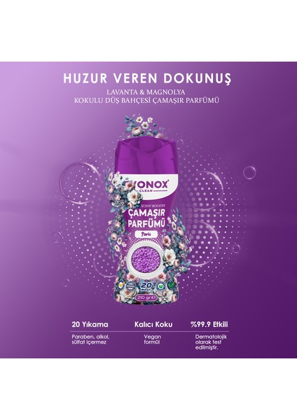 Clean Granül Çamaşır Parfümü & Çamaşır Yumuşatıcı Paris 210 gr