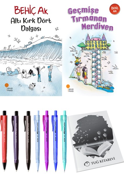 Geçmişe Tırmanan Merdiven ve Altı Kırk Dört Dalgası 2'li Set - Kalem