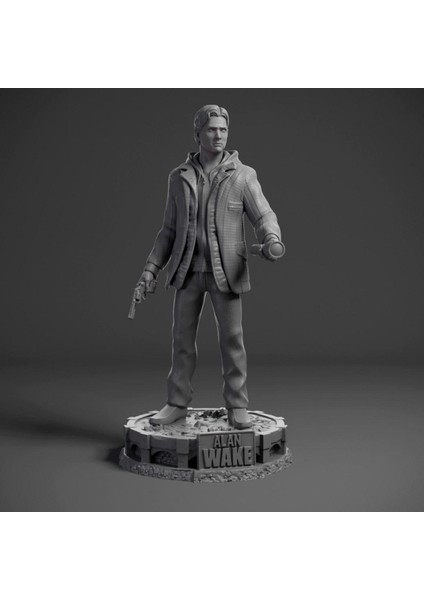 Alan Wake Figürü - 20 cm