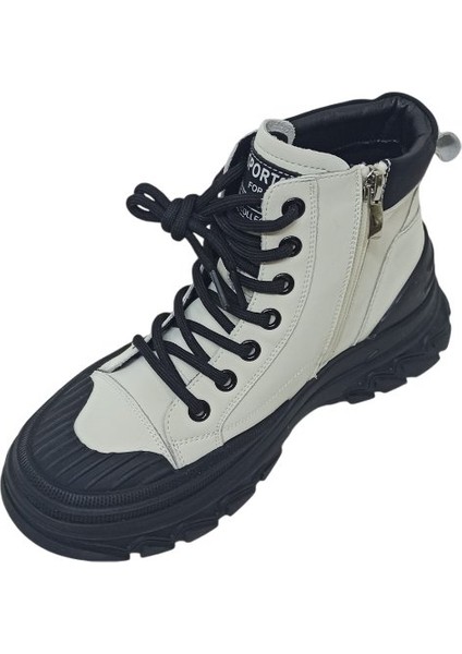 Siyah Kadın Sneaker Bot Ayakkabı modelleri