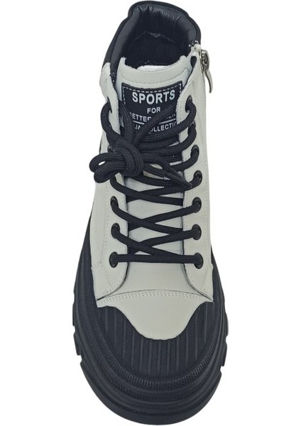 Siyah Kadın Sneaker Bot Ayakkabı fırsatları