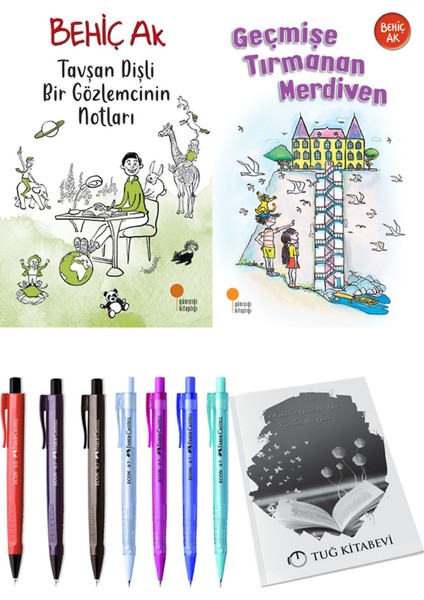 Geçmişe Tırmanan Merdiven ve Tavşan Dişli Bir Gözlemcinin Notları 2'li Set - Kalem