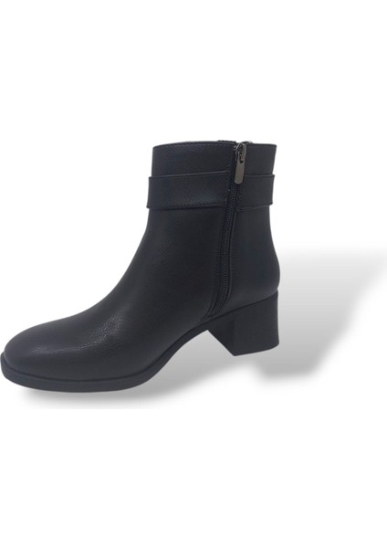 540 Kadın Siyah Fermuarlı Bot modelleri