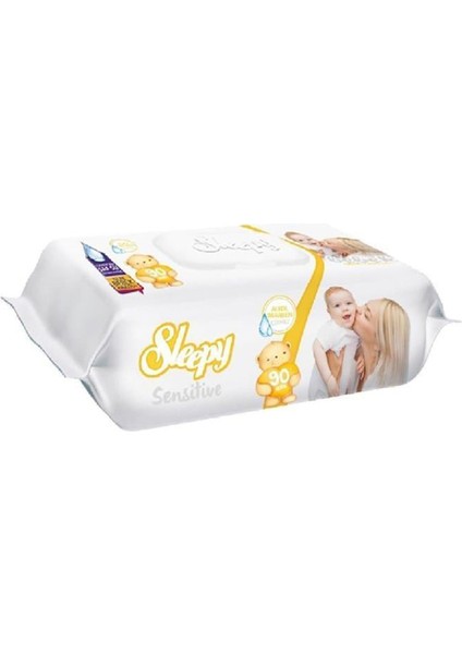 Islak Havlu Sensitive 50 Lı Kapaklı