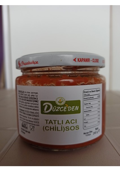 Acı Tatlı Sos Chili 240 g