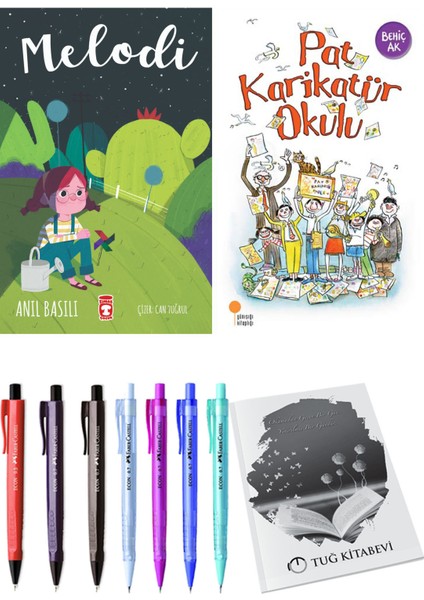 Pat Karikatür Okulu ve Melodi 2'li Set - Kalem