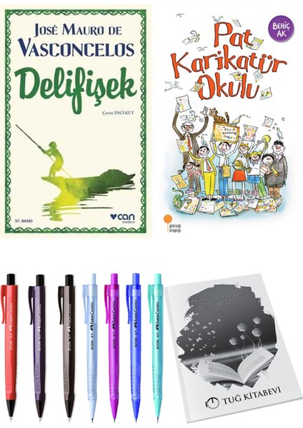 Pat Karikatür Okulu ve Delifişek 2'li Set - Kalem