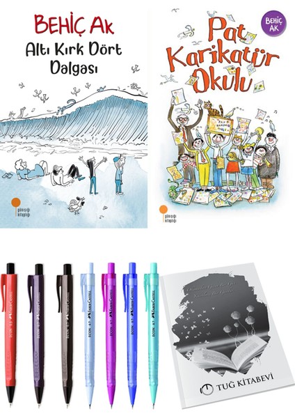 Pat Karikatür Okulu ve Altı Kırk Dört Dalgası 2'li Set - Kalem