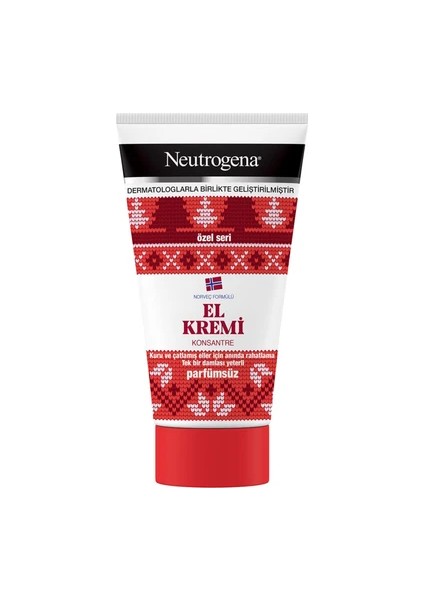 Konsantre El Kremi Parfümsüz 75 ml