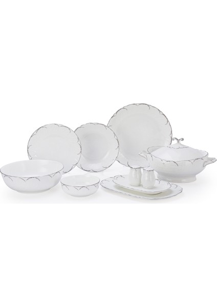Perla Silver 60 Parça Yemek Takımı
