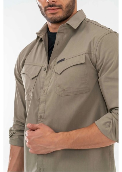 Combat Tactical Koruma Gömlek Açık Bej - 428