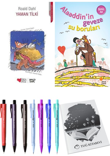 Alaaddin’in Geveze Su Boruları ve Yaman Tilki 2'li Set - Kalem