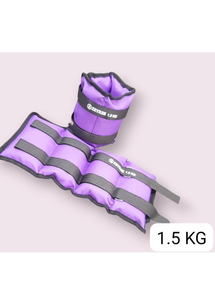 Sz   1,5kg x 2 Adet Toplam  3kg El Ayak Bilek Kas Güçlendirici Ağırlık Seti