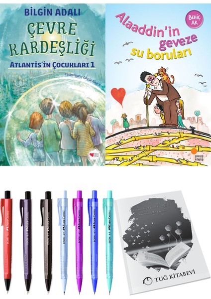 Alaaddin’in Geveze Su Boruları ve Çevre Kardeşliği 2'li Set - Kalem