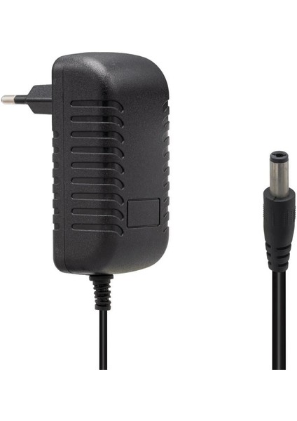 12 Volt - 2 Amper 5.5*2.5 mm Uçlu Plasti̇k Kasa Pri̇z Ti̇pi̇ Adaptör