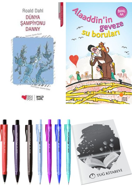Alaaddin’in Geveze Su Boruları ve Dünya Şampiyonu Danny 2'li Set - Kalem