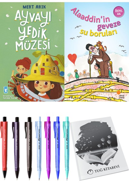 Alaaddin’in Geveze Su Boruları ve Ayvayı Yedik Müzesi 2'li Set - Kalem