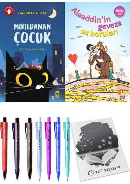 Alaaddin’in Geveze Su Boruları ve Mırıldanan Çocuk 2'li Set - Kalem