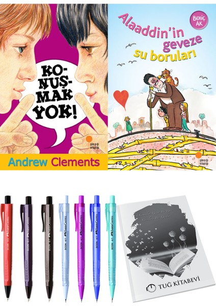 Alaaddin’in Geveze Su Boruları ve Konuşmak Yok! 2'li Set - Kalem