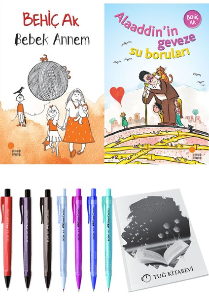 Alaaddin’in Geveze Su Boruları ve Bebek Annem 2'li Set - Kalem