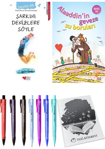 Alaaddin’in Geveze Su Boruları ve Şarkını Denizlere Söyle 2'li Set - Kalem