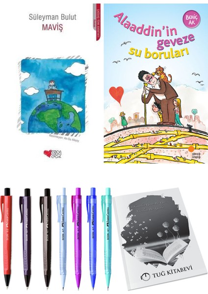 Alaaddin’in Geveze Su Boruları ve Maviş 2'li Set - Kalem