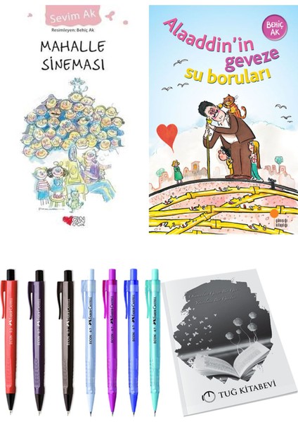 Alaaddin’in Geveze Su Boruları ve Mahalle Sineması 2'li Set - Kalem