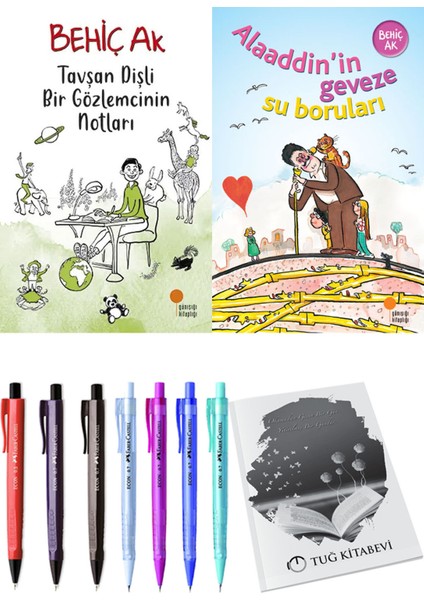 Alaaddin’in Geveze Su Boruları ve Tavşan Dişli Bir Gözlemcinin Notları 2'li Set - Kalem