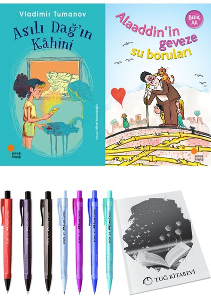 Alaaddin’in Geveze Su Boruları ve Asılı Dağ'ın Kahini 2'li Set - Kalem