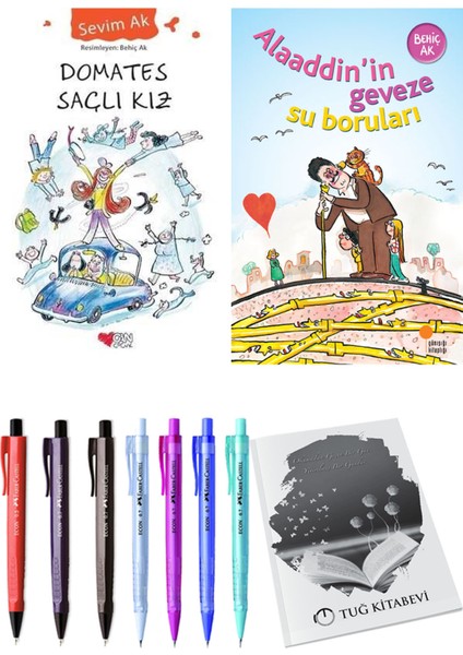 Alaaddin’in Geveze Su Boruları ve Domates Saçlı Kız 2'li Set - Kalem