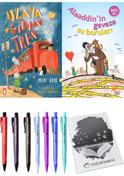Alaaddin’in Geveze Su Boruları ve Uzaya Giden Tren 2'li Set - Kalem