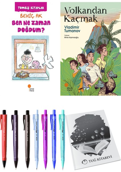Volkandan Kaçmak ve Ben Ne Zaman Doğdum? 2'li Set - Kalem