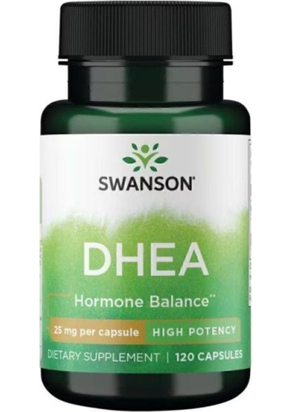 Swanson Premium Dhea 25 Mg 120 Capsules