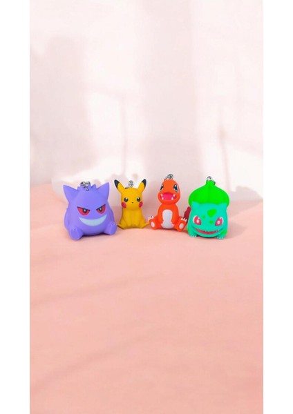 Pokemon Anahtarlık Set 4’lü