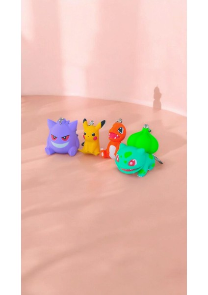 Pokemon Anahtarlık Set 4’lü