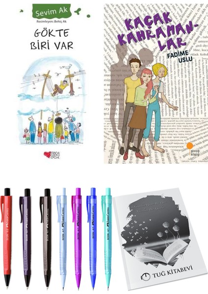 Kaçak Kahramanlar ve Gökte Biri Var 2'li Set - Kalem