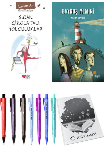 Baykuş Yemini ve Sıcak Çikolatalı Yolculuklar 2'li Set - Kalem
