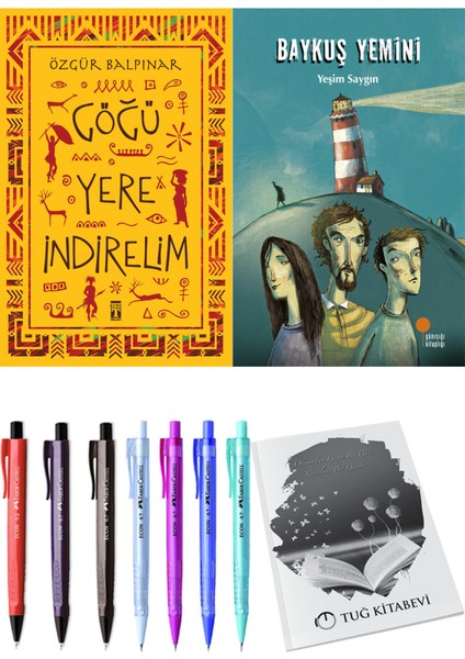 Baykuş Yemini ve Göğü Yere İndirelim 2'li Set - Kalem
