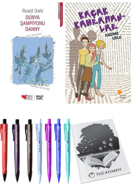 Kaçak Kahramanlar ve Dünya Şampiyonu Danny 2'li Set - Kalem
